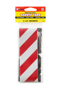 C.H. Hanson 55304 2" X 24" Reflective Stripes Red/White