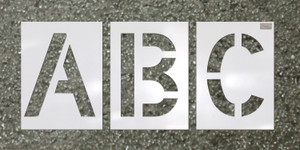 C.H. Hanson 70445 38 pc. Letter Kit-6"x4" Char. Size