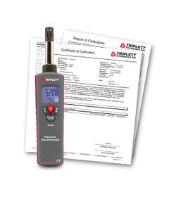 Triplett RHT60-NIST Precision Psychrometer with Cert. of Traceability to NIST