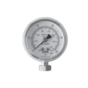 WINTER PUP2040 2" DIAL,FEMALE SWIVEL BTM,30"HG VAC