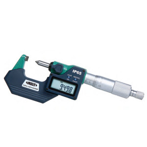 Insize 3566-50Ca Electronic Crimp Height Micrometer,25-50Mm/1-2", 0.001Mm/.00005"