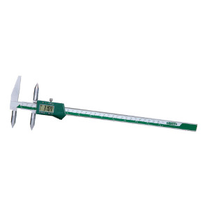 Insize 1525-3001 Electronic Centerline/Edge To Center Caliper, 10-300Mm/.4-12", 0.01Mm/.0005"