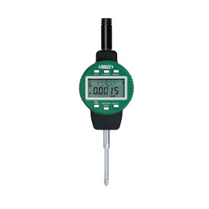 Insize 2133-251E High Precision Electronic Indicator (Flat Back), 1"/25.4Mm, Graduation .00001"/0.0002Mm