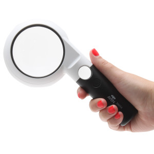 Aven 26054 26054 - Hand Held Magnifier 5x/20x with LED Light