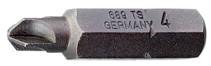 Gedore 1965549 Screwdriver bit 1/4" Four-Wing TORQ-SET 10 mm 689 TS 10