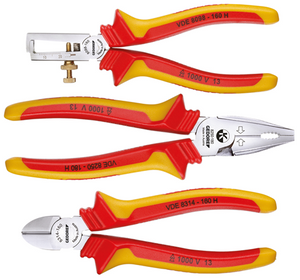 Gedore 1708244 VDE Pliers set 3 pcs 1102-004 VDE
