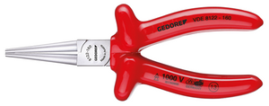 Gedore 6717110 VDE Round nose pliers with VDE dipped insulation VDE 8122-160