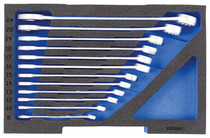 Gedore 2835908 Combination spanner set, in 1/2 L-BOXX 136 Module 1100 CT1-7