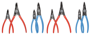 Gedore 2148692 Set of circlip pliers, 8 pcs S 8028