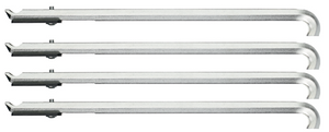 Gedore 8012080 Set of 4 pulling legs 178 mm with spacers 1.29/30