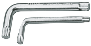 Gedore 6350570 Cranked allen socket screwdriver XZN M14 42 X 14