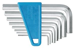 Gedore 6352000 Hexagon Allen key set 2-10 mm PH 42-88