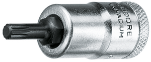 Gedore 2194872 Screwdriver bit socket 3/8" XZN M10 INX 30 10