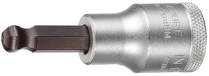 Gedore 2663090 Screwdriver bit socket 1/2" ball-end in-hex 14 mm IN 19 K 14