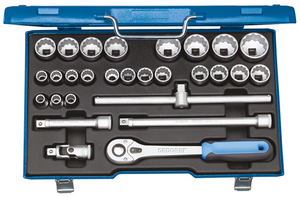 Gedore 2682877 Socket set 1/2" 28 pcs UD 10-36 mm D 19 VMU-10
