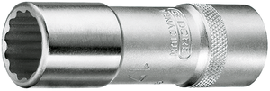 Gedore 6141730 Socket 1/2", long 3/4" D 19 L 3/4AF