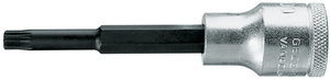 Gedore 6159350 Screwdriver bit socket 1/2", long XZN M8 INX 19 L 8-100