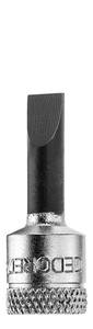 Gedore 6171560 Screwdriver bit socket 1/4" 4x0.8 mm IS 20 4x0,8