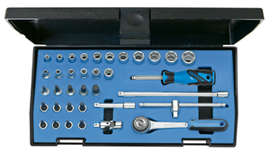 Gedore 6196710 Socket set 1/4" 36 pcs 20 ITU-3