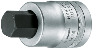 Gedore 6200680 Screwdriver bit socket 1" 27 mm IN 21 27