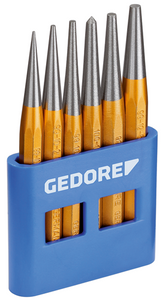 Gedore 8753680 Drift punch set 6 pcs in plastic holder 113