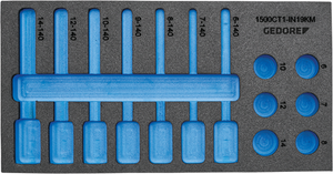 Gedore 2957647 Check-Tool module empty EI-1500 CT1-IN 19 LKM