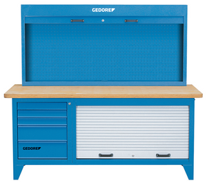 Gedore 6618210 Workbench with tool cabinet BR 1500 LH