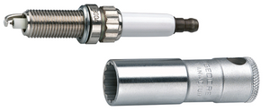Gedore 1793586 Spark plug socket 3/8" 14 mm D 55