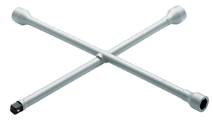 Gedore 6228260 4-way wheel wrench 17x19x21x1/2", 420x420 mm 28 PUV