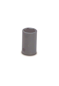 Wright Tool 34034 1/2" Drive 6 Point Standard Black Industrial Socket - 1-1/16"