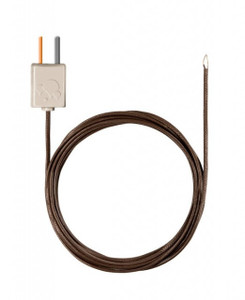 Testo 0603 0646 TC type T flexible oven probe, tip Ø 1.5 mm, -58 to 482°F / -50 to +250°C, 6.5 ft / 2 m PTFE cable
