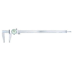 Insize 1316-24 Dial Caliper, 0-24, Graduation .001