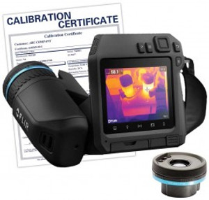 FLIR 79304-0101-NIST, T530 w/24? & 14? Lens, 320x240, -20?C to 650?C with NIST Calibration and Thermal Studio Pro - 3 Month Subscription + Route Creator Plugin for Thermal Studio Pro - 3 Month Subscription