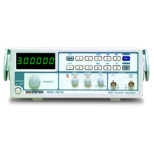 GW   Instek   SFG-1013 DDS Function Generator with Voltage and 6 Digit LED Display, 0.1Hz to 3MHz Frequency