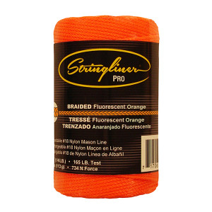 U.S. Tape  35159  Fluorescent Orange  REPLACEMENT LINE  250ft.(1/4lb.)BRAIDED
