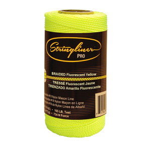 U.S. Tape  35165  Fluorescent Yellow  REPLACEMENT LINE  250ft.(1/4lb.)BRAIDED