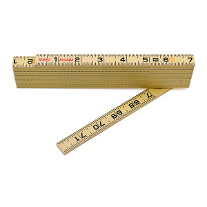 U.S. Tape  55140  Carpenter s Outside-Reading  RHINO FOLDING RULERS  5/ x 6