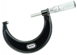 Starrett T436.1XFL-1 Outside Micrometer, 0 to 1"