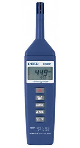 REED Instruments R6001-NIST THERMO-HYGROMETER, 0/100%RH, -4/140, -20/60 W/NIST CERT