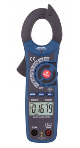 REED Instruments R5030 CLAMP METER, 500A AC/DC W/TEMP