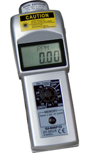 Shimpo DT-205LR (LCD) Contact / Non-Contact Tachometer