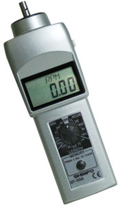 Shimpo DT-105A-S12 (LCD) Hand-Held Contact Tachometer