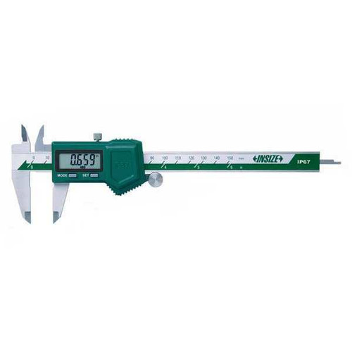 Insize 1118-300B Electronic Waterproof Caliper, 0-12"/0-300Mm