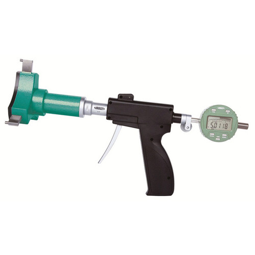 Insize 2124-E8 Pistol Grip Three Points Bore Gage, 7-8"