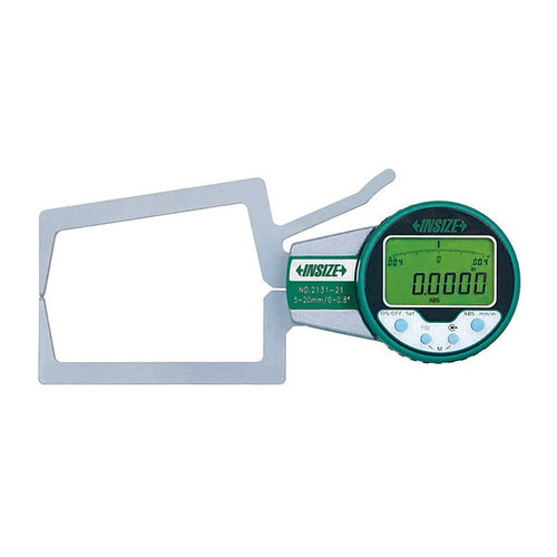 Insize 2131-21 Electronic External Caliper Gages, 0-.8"/0-20Mm