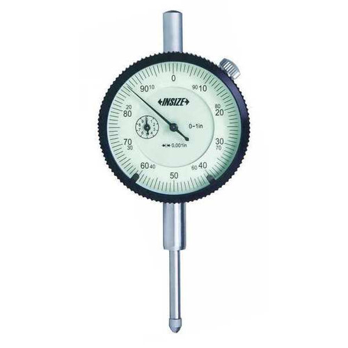 Insize 2307-0255 Dial Indicator, .25", Graduation .0005"