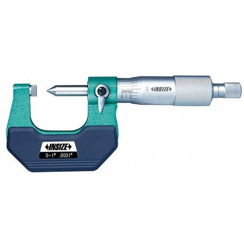 Insize 3266-1B Crimp Height Micrometer, 0-1", Graduation .0001"