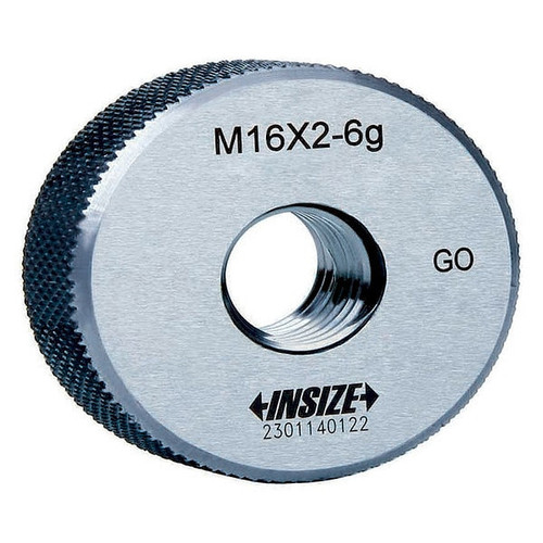 Insize 4120-10 Metric Thread Ring Gage, Go, M10X1.5