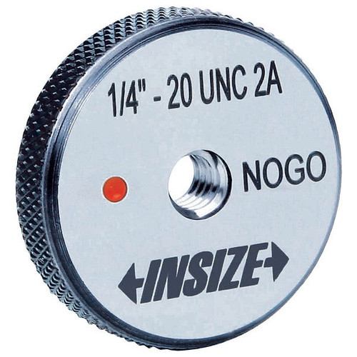 Insize 4121-9D2N American Standard Thread Ring Gage, No Go, 9/16-18Unf