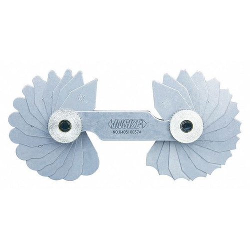 Insize 4801-16E Radius Gage, 17/64"-1/2"